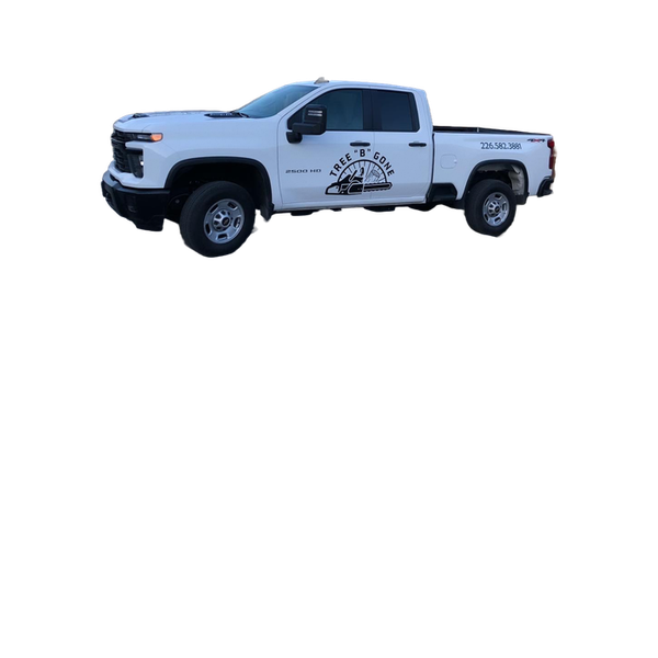 Tree B Gone service truck